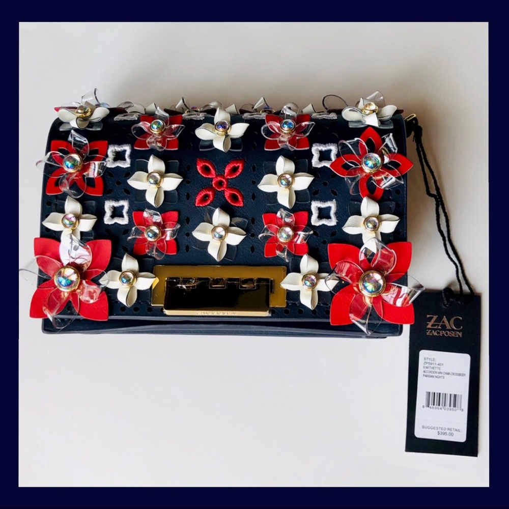 ✖️SOLD ZAC Zac Posen Earthette Mini Crossbody - Picture 2 of 8